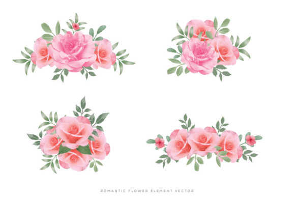 Decorative Watercolor Floral Clipart: The Versatile Toolkit for Modern Creators