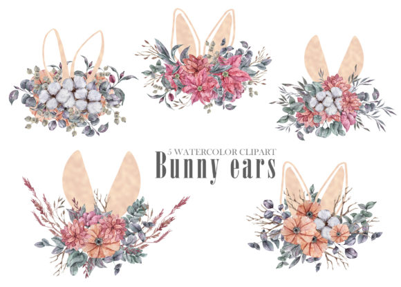Easter Floral Bunny Ears Clipart: A Creative Toolkit for Modern Spring Projects