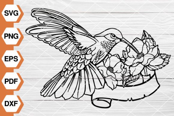 Floral Hummingbird SVG Files: Your Gateway to Creative Projects