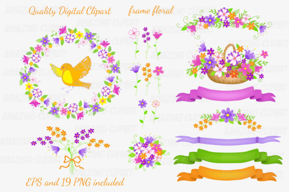 The Art and Utility of Floral Wreaths Clipart: A Modern Creative Asset