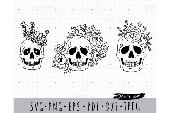 The Floral Halloween Skull Bundle: A Designer’s Resource Evaluation