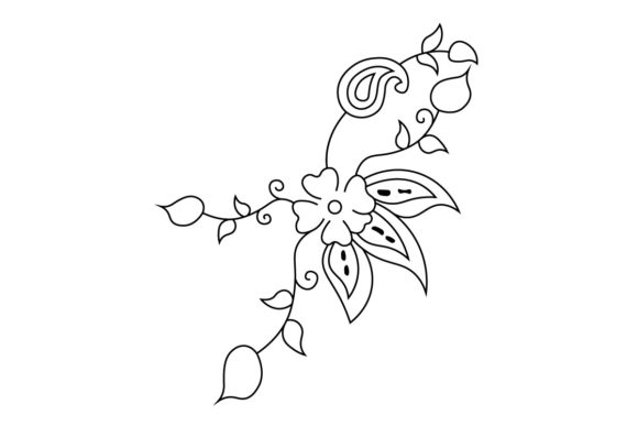 The Versatile Allure of Flower Outline Vector Art