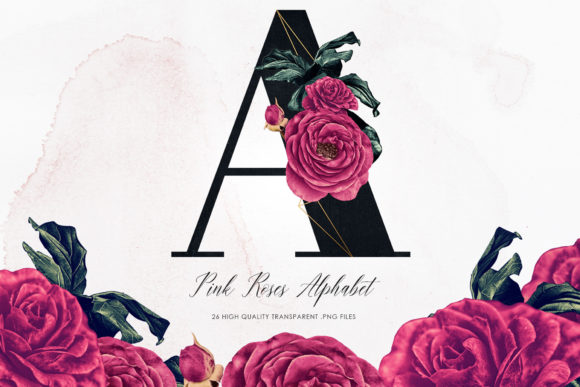 The Vintage Floral Alphabet, Burgundy Letter: A Strategic Asset for Modern Creators